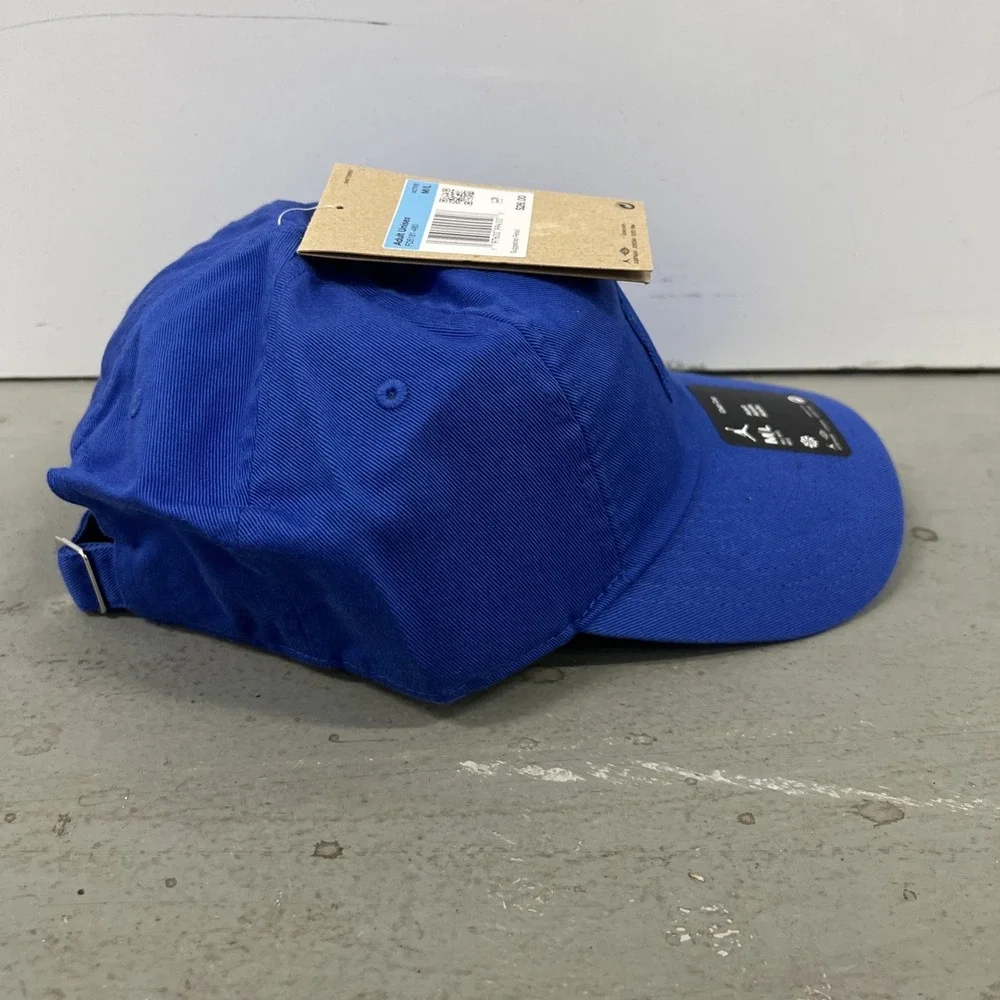 Nike‎ Jordan Club Cap Blue Jumpman Logo Unisex Organic Cotton FD5181-480